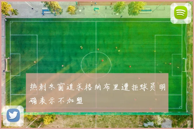 热刺冬窗追求格纳布里遭拒球员明确表示不加盟